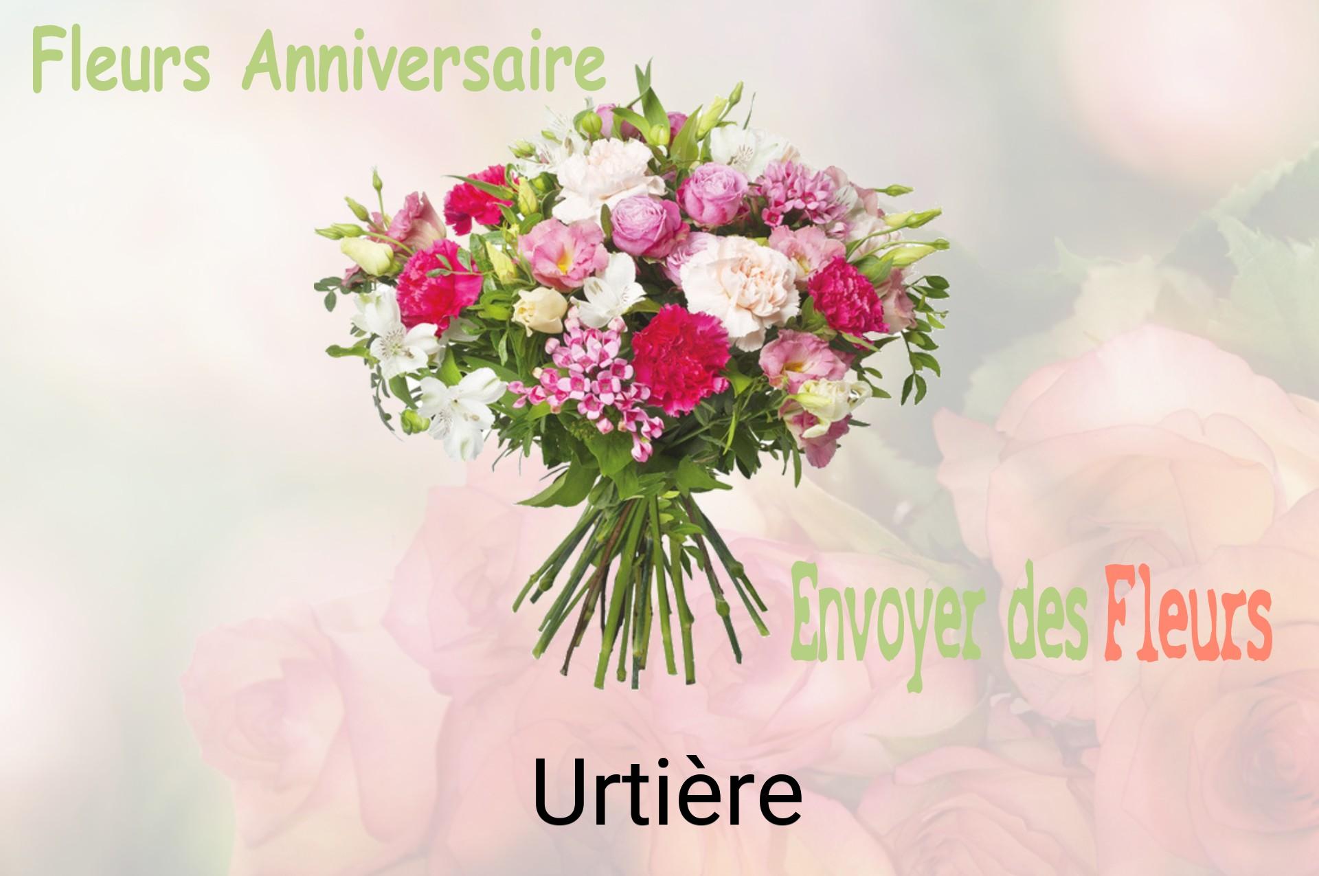 Bouquet de fleurs d’anniversaire livré à Urtière