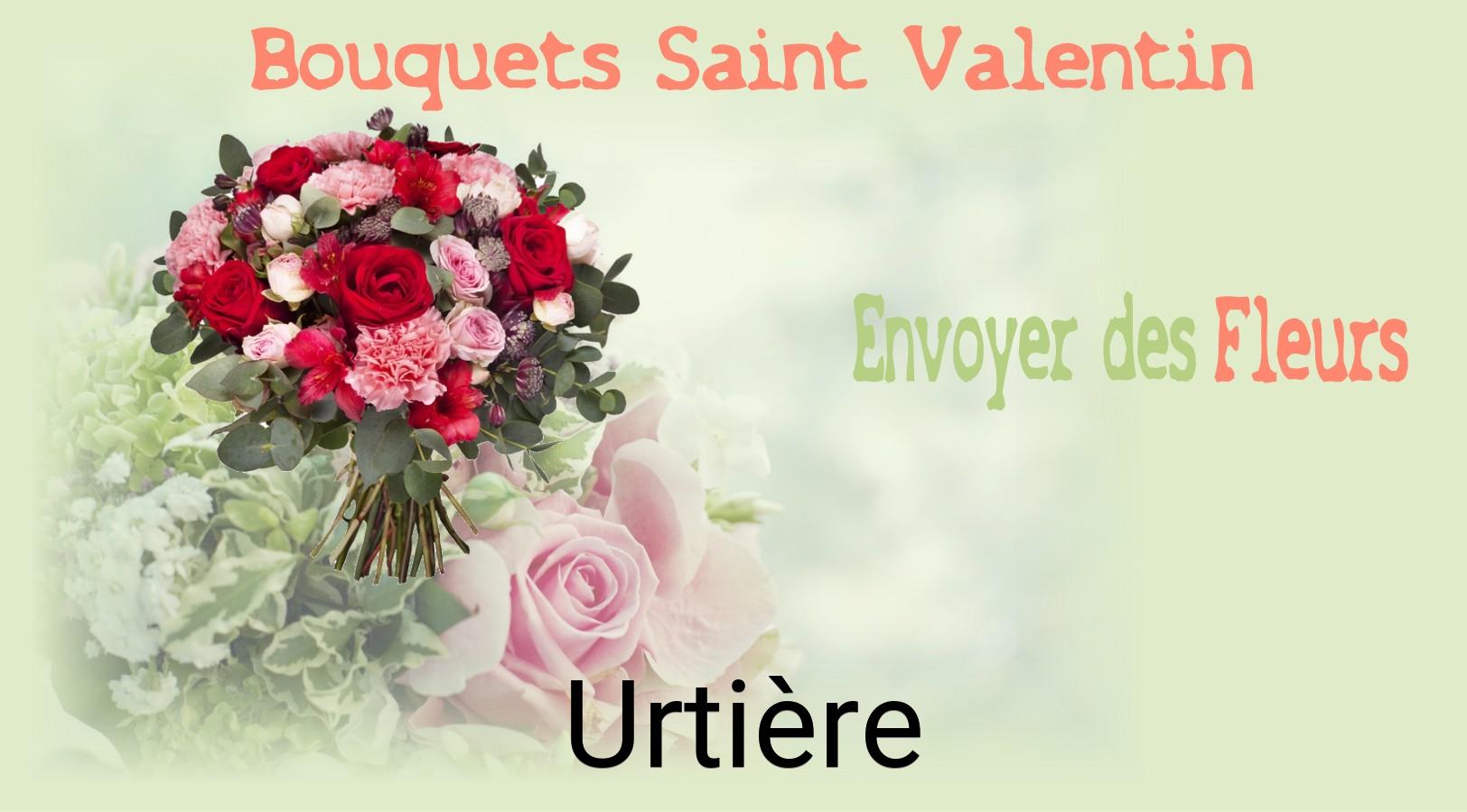 Roses de Saint-Valentin livrées à Urtière